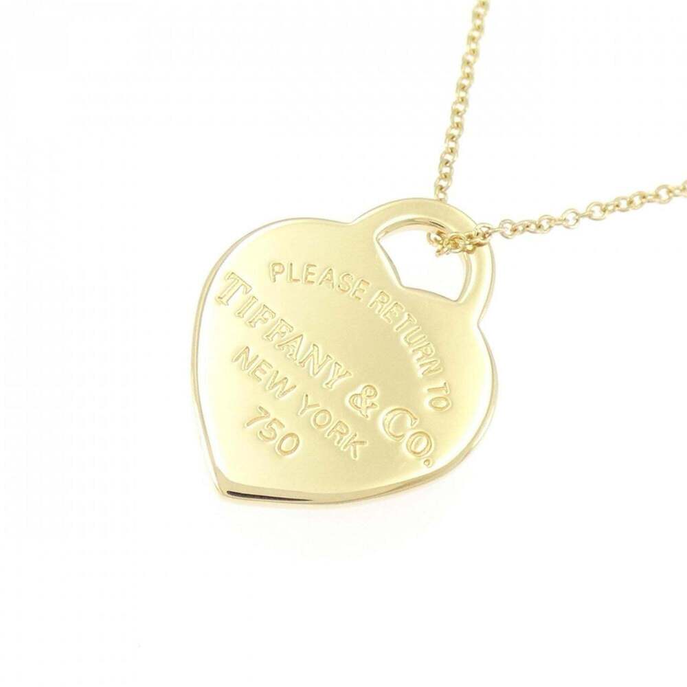 TIFFANY Authentic Gold Heart Necklace - Picture 3 of 6